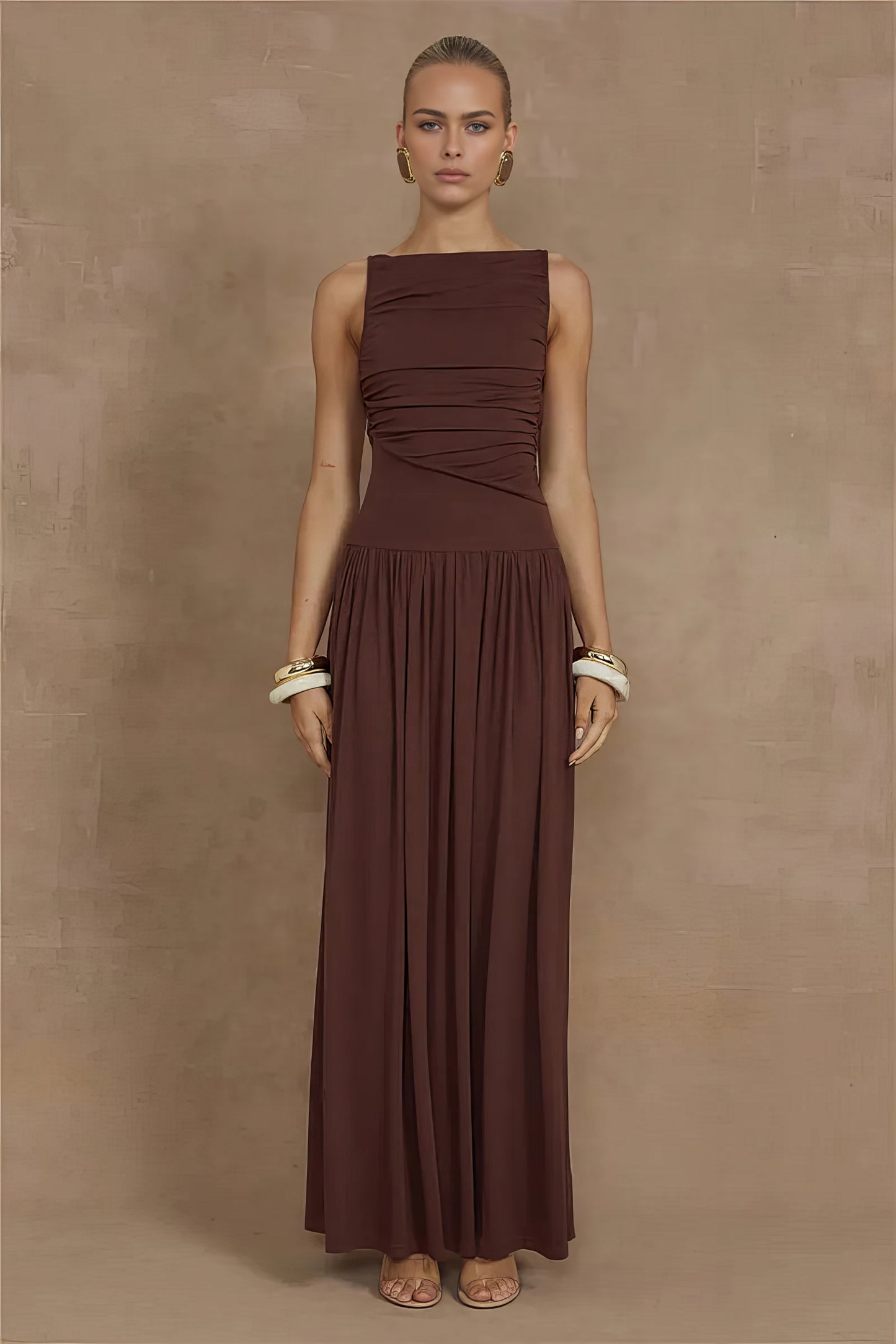 Jade Maxi Dress - Red