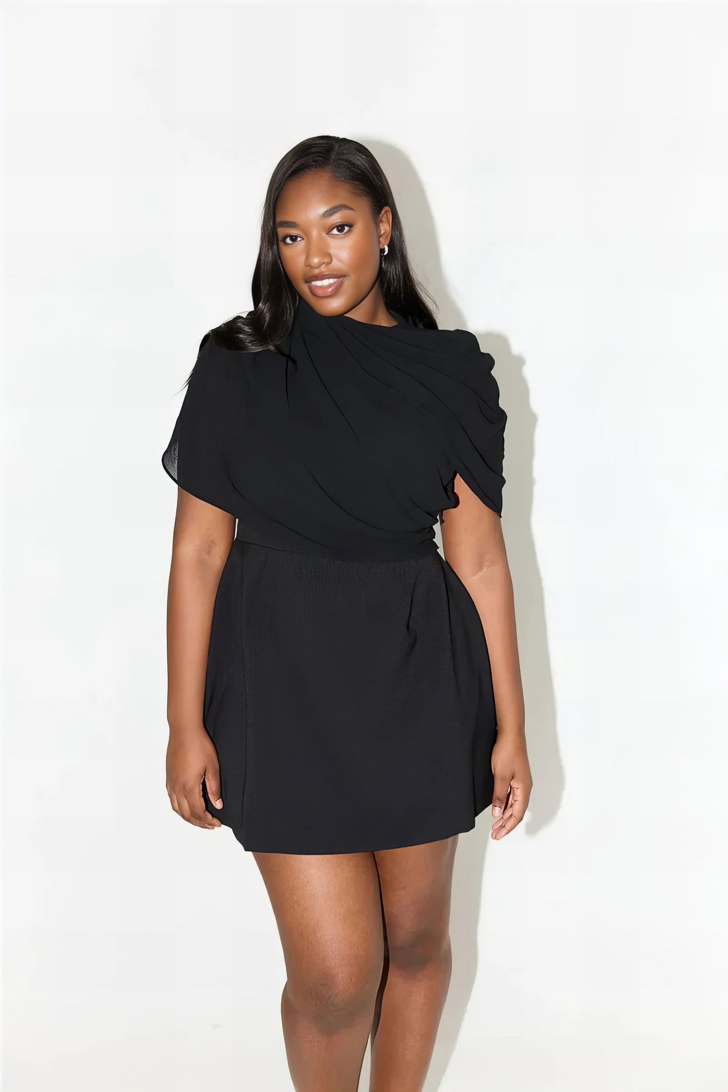 Nicole Mini Dress - Black